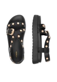 DeeZee Sandały CEO-HY69916-11 Czarny. Kolor: czarny. Materiał: skóra #8