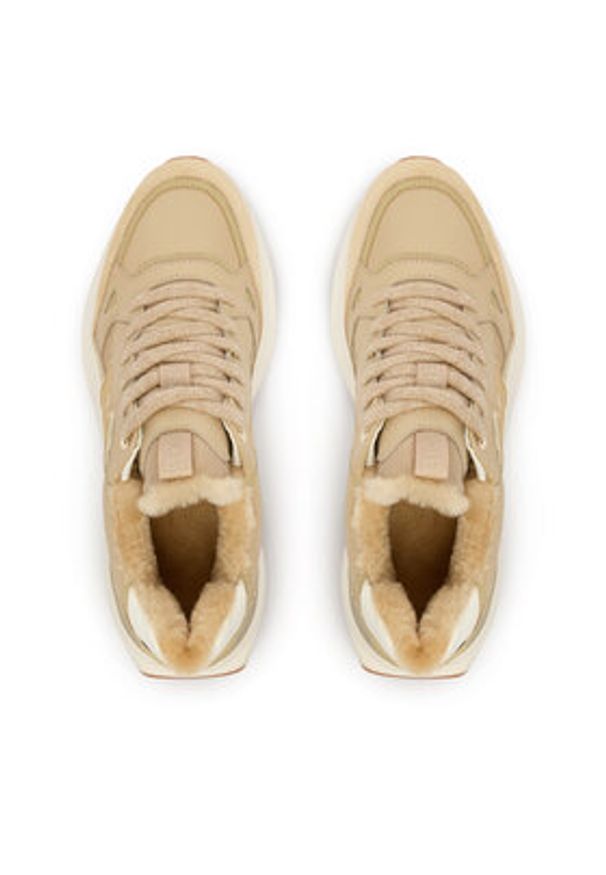 Bogner Sneakersy Ctp25 L 2 22540413 Beżowy. Kolor: beżowy. Materiał: skóra