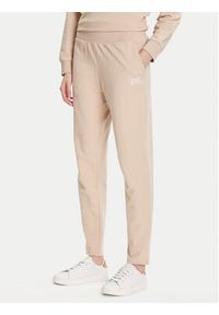 EA7 Emporio Armani Dres 7W000115 AF13135 U1046 Beżowy Regular Fit. Kolor: beżowy. Materiał: bawełna #6