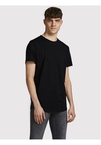 Jack & Jones - Jack&Jones T-Shirt Basher 12182498 Czarny Regular Fit. Kolor: czarny. Materiał: bawełna #1