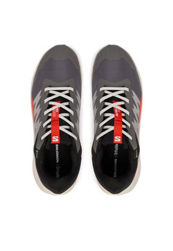 salomon - Salomon Buty do biegania Alphaglide Gore-Tex L47975300 Szary. Kolor: szary. Materiał: materiał. Technologia: Gore-Tex