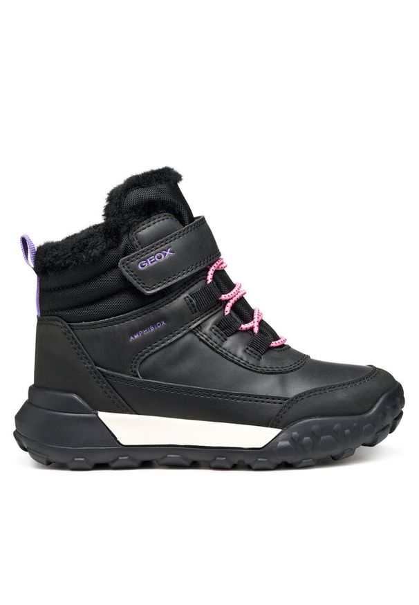 Śniegowce Geox. Kolor: czarny
