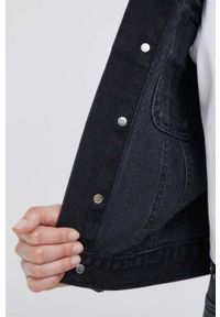 Calvin Klein Jeans kurtka jeansowa damska kolor czarny przejściowa. Kolor: czarny #5