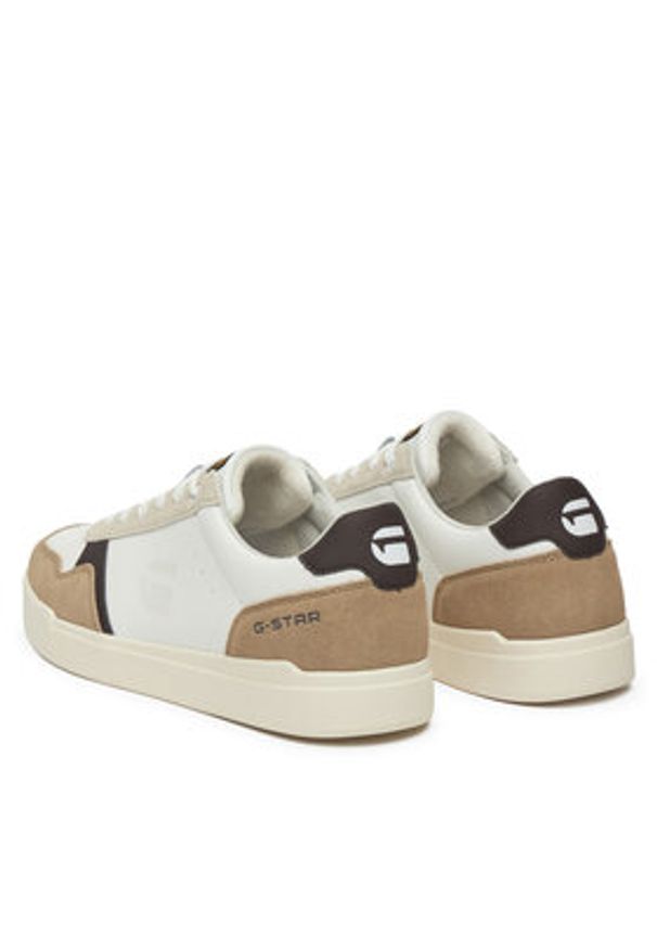 G-Star RAW - G-Star Raw Sneakersy V5-10502 Biały. Kolor: biały. Materiał: skóra