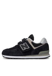 New Balance Sneakersy PV574EVB Czarny. Kolor: czarny. Materiał: zamsz, skóra. Model: New Balance 574 #5