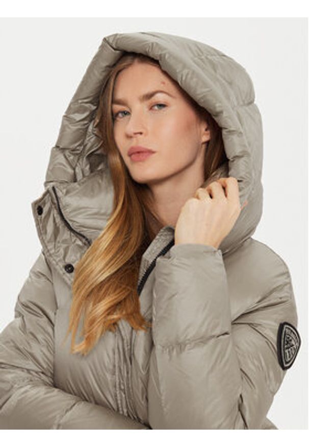 Blauer Kurtka puchowa 24WBLDB03558 Beżowy Regular Fit. Kolor: beżowy. Materiał: syntetyk