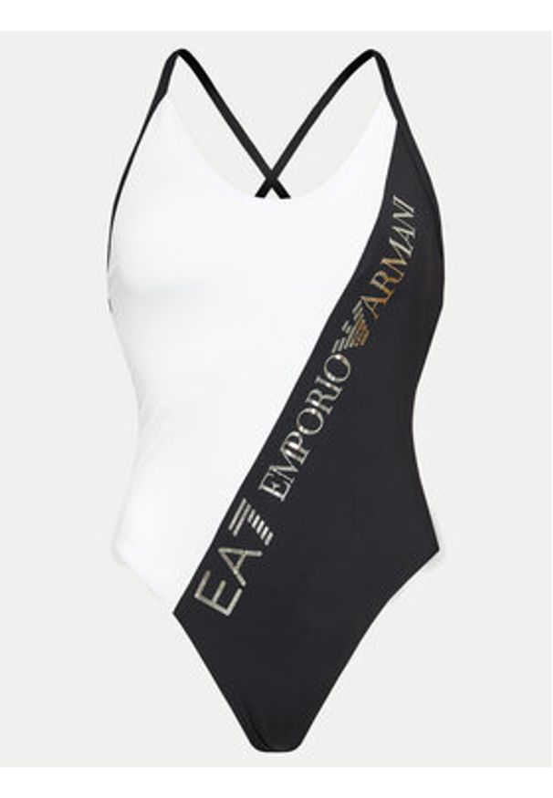 EA7 Emporio Armani Strój kąpielowy 911120 4R407 00911 Czarny. Kolor: czarny. Materiał: syntetyk