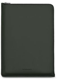 WOOLNUT - Woolnut Coated Folio Sleeve for 13/14" MacBook, green