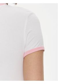 Tommy Jeans T-Shirt Signature DW0DW17377 Biały Slim Fit. Kolor: biały. Materiał: bawełna #2