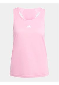 Adidas - adidas Koszulka techniczna Train Essentials IS4036 Różowy Regular Fit. Kolor: różowy. Materiał: wiskoza #6