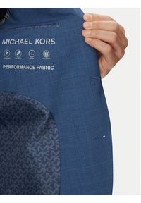 Michael Kors Marynarka MK0SB01025 Niebieski Slim Fit. Kolor: niebieski. Materiał: syntetyk #5