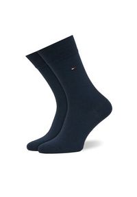 TOMMY HILFIGER - Tommy Hilfiger Skarpety długie 701235375 Granatowy. Kolor: niebieski. Materiał: materiał, bawełna #4