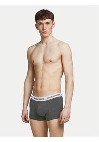 Jack & Jones Komplet bokserek Solid 12189935 Kolorowy. Materiał: bawełna. Wzór: kolorowy #4