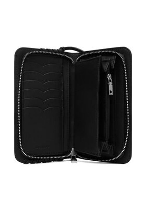 Desigual Portfel Torio 26SAYP15 Czarny. Kolor: czarny. Materiał: skóra