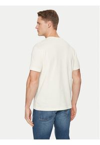 GANT - Gant T-Shirt 2003290 Écru Regular Fit. Materiał: bawełna #4