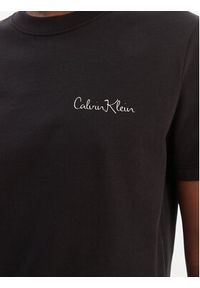 Calvin Klein Jeans T-Shirt LV047E809G Czarny Classic Fit. Kolor: czarny. Materiał: bawełna #5