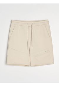 Sinsay - Szorty - kremowy. Kolor: kremowy
