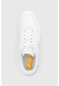 Asics Buty skórzane Skycourt kolor biały. Nosek buta: okrągły. Zapięcie: sznurówki. Kolor: biały. Materiał: skóra #5