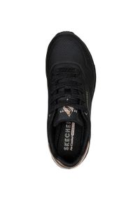 skechers - Adidasy Skechers Uno - Golden Air, Kobiety. Zapięcie: sznurówki. Kolor: czarny. Materiał: guma, materiał, syntetyk. Szerokość cholewki: normalna. Model: Skechers Sport. Sport: turystyka piesza