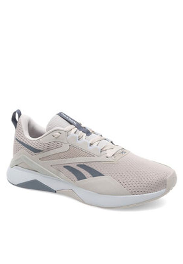 Reebok Buty na siłownię Nanoflex Tr 2 100074535 Beżowy. Kolor: beżowy. Materiał: materiał. Sport: fitness