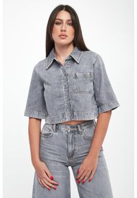 Liu Jo - Koszula damska jeansowa LIU JO. Materiał: jeans #1