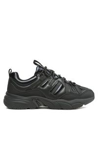 Calvin Klein Jeans Sneakersy Retro Tennis Laceup Mix Reefl YM0YM00699 Czarny. Kolor: czarny. Materiał: skóra #6