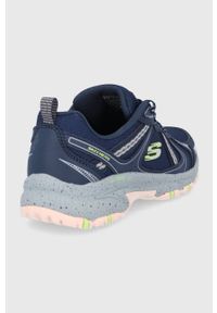 skechers - Skechers buty damskie kolor granatowy. Zapięcie: sznurówki. Kolor: niebieski. Materiał: guma #2