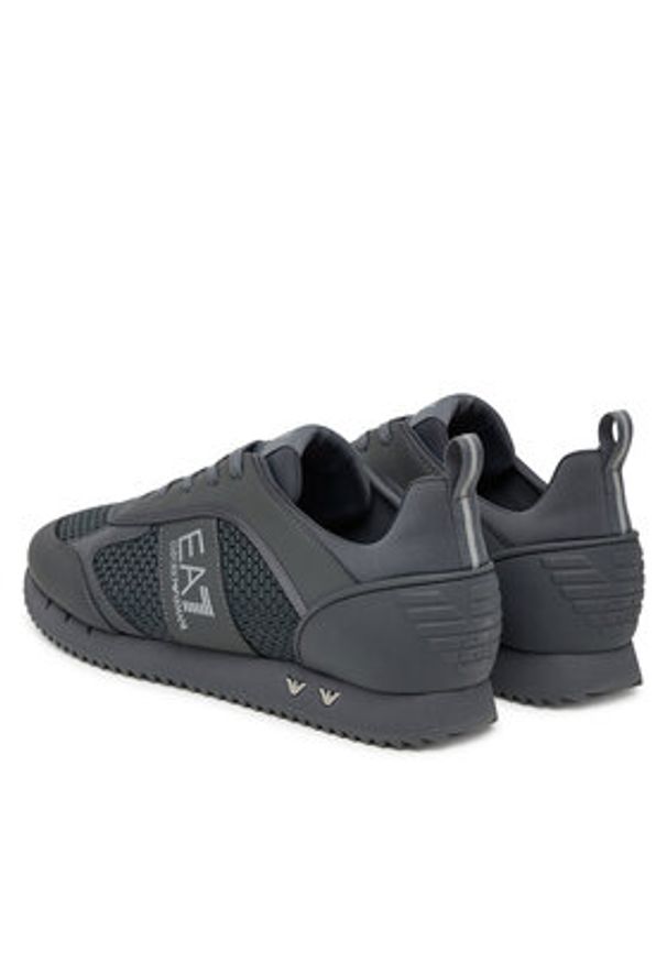 EA7 Emporio Armani Sneakersy 7X000334 AF18610 M8341 Szary. Kolor: szary. Materiał: skóra