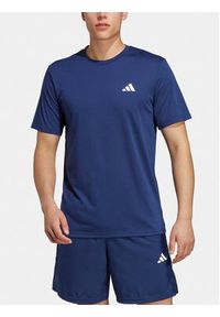 Adidas - adidas Koszulka techniczna Train Essentials IC7422 Niebieski Regular Fit. Kolor: niebieski. Materiał: syntetyk #6
