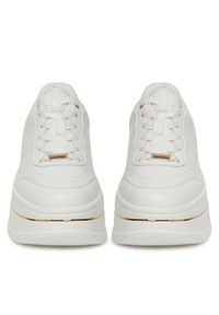 DeeZee Sneakersy AM25233 Biały. Kolor: biały. Materiał: skóra