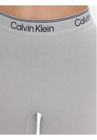 Calvin Klein Performance Legginsy 00GWS3L605 Szary Slim Fit. Kolor: szary. Materiał: syntetyk #4