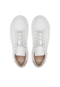 Calvin Klein Sneakersy Cupsole Lace Up W/Ml HW0HW02288 Biały. Kolor: biały. Materiał: skóra #5