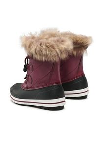 CMP Śniegowce Kids Anthilian Snow Boot Wp 30Q4594 Bordowy. Kolor: czerwony. Materiał: skóra #6