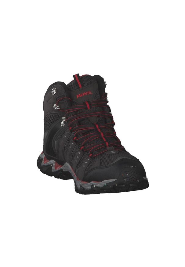 MEINDL - Buty turystyczne męskie Meindl Respond Mid II Gore-Tex. Kolor: czarny, wielokolorowy. Technologia: Gore-Tex. Sport: turystyka piesza