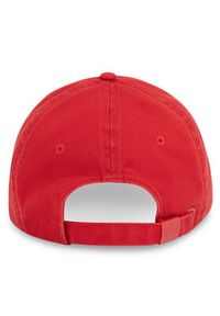 TOMMY HILFIGER - Tommy Hilfiger Czapka z daszkiem Essential Flag Soft Cap AW0AW17131 Czerwony. Kolor: czerwony. Materiał: materiał, bawełna