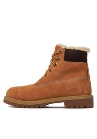 Timberland Trapery 6 In Prm A1BEI/TB0A1BEI2311 Brązowy. Kolor: brązowy. Materiał: nubuk, skóra #5