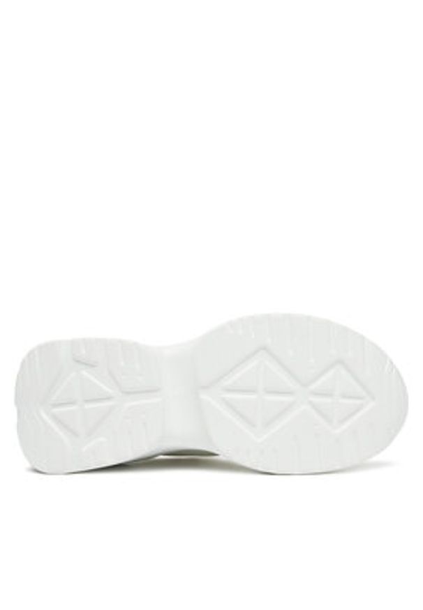 DeeZee Sneakersy AM25240 Biały. Kolor: biały. Materiał: skóra