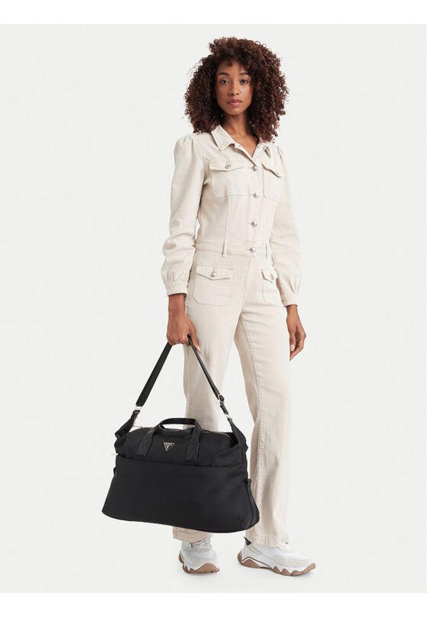 Guess Torebka Follie TWNN96 76903 Czarny. Kolor: czarny. Materiał: skórzane