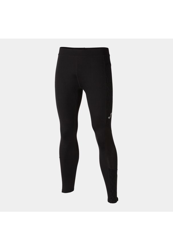 Legginsy do biegania dla dorosłych Joma Elite IX długie. Kolor: czarny. Długość: długie