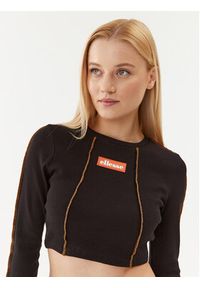 Ellesse Bluzka Contenti SGP15929 Czarny Slim Fit. Kolor: czarny. Materiał: bawełna #3