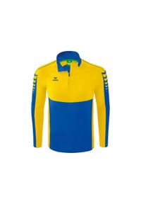 ERIMA - Bluza treningowa dla dzieci Erima Six Wings. Kolor: niebieski, wielokolorowy, żółty
