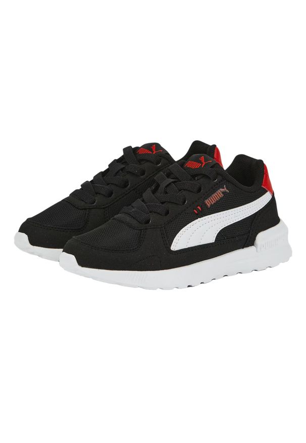 Puma - Buty Treningowe Dla Dzieci/dzieci Graviton Ac Ps. Kolor: czerwony, wielokolorowy, czarny. Sezon: zima