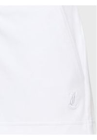 Juicy Couture Szorty sportowe Eve JCCH121001 Biały Slim Fit. Kolor: biały. Materiał: syntetyk