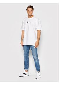 Karl Kani T-Shirt Small Signature 6060585 Biały Regular Fit. Kolor: biały. Materiał: bawełna #2