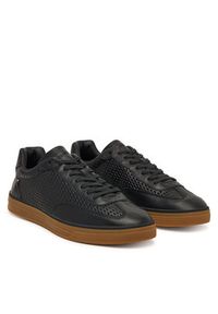 TOMMY HILFIGER - Tommy Hilfiger Sneakersy Lo Lux Cut Out FM0FM05926 Czarny. Kolor: czarny. Materiał: skóra #5