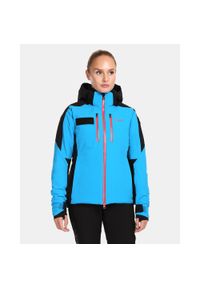 Damska kurtka narciarska Kilpi DEXEN-W. Kolor: niebieski, wielokolorowy, czarny. Materiał: nylon. Sezon: zima. Sport: narciarstwo #1