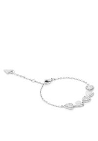 Guess Bransoletka JUBB06 071JW Srebrny. Materiał: ze stali nierdzewnej, ze stali. Kolor: srebrny #1