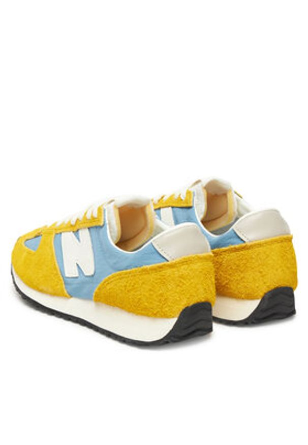 New Balance Sneakersy U471VBC M Żółty. Kolor: żółty. Materiał: skóra, zamsz