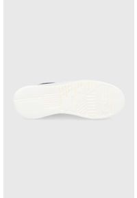 Emporio Armani Buty kolor biały na platformie. Zapięcie: sznurówki. Kolor: biały. Materiał: guma. Obcas: na platformie #2