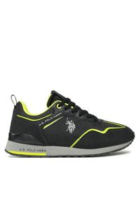 U.S. Polo Assn. Sneakersy TABRY002A Czarny. Kolor: czarny. Materiał: materiał